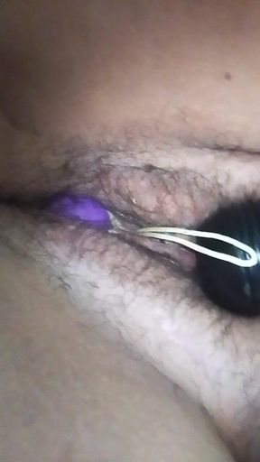 Vaginal Beads Pushed Out During Squirting Orgasm
