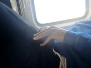 Risky masturbation in the van. I think i got caught