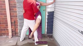 Indian Housewife Cheating with Neighbor - Slow Dance - Lip Lock Kissing &amp; Boob Play
