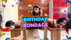 Laika’s Bondage Birthday: Gagged Women, Rope Play, and Tickling Fun (wmv)