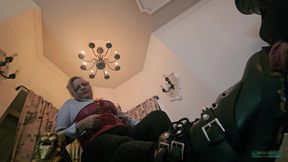 Monika Schmidt Dirty Shoe Soles Licking Giantess Boot Worship