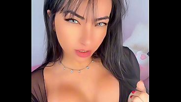 Hot latina EMANUELLY RAQUEL TEASING WITH HER BIG ASS BUTT PLUG FOX TAIL