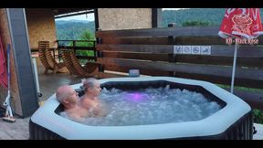 Playtime in the Jacuzzi Relaxing Love in the Jacuzzi