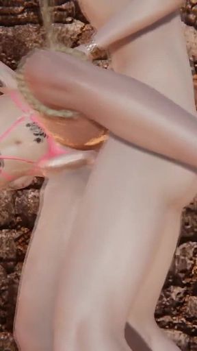 Futanari Lana in a BDSM Dungeon Part 2 - 3D Hentai