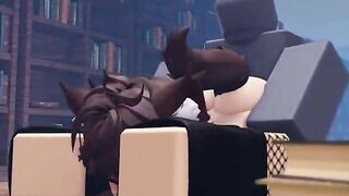 Roblox femboy getting tapped