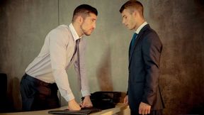 Horny Leo Domenico and Allen King Get It On in TheGayOffice