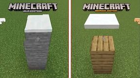Minecraft JAVA vs BEDROCK  QUAL &Eacute_ O MELHOR? | MINGUADO