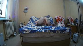 Stepmom with Big Ass Masturbates Big Pussy and Cums Every Day