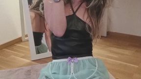 Two cigarettes and a hot outfit