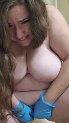 Time to remove my beautiful pussy piercing, i needed help by the end.