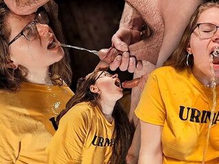 Sloppy girlfriend asked me to pee in her throat... that babe was NOT willing