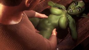sex with hot busty goblin girl