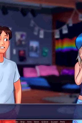 Summertime saga: how to cheer up a girl ep 76,77