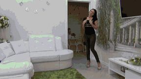 New red lingerie and masturbation for you a