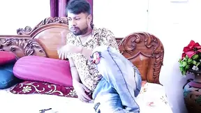 Desi Bhabhi gets a surprise kiss from her nephew