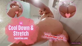 Giantess Shower With Her Tiny Helper: Valentina Love - 4K