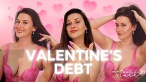 Valentines' Debt | Findom Debt Contract | Sophia Truee