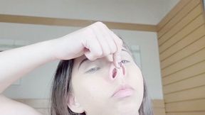 LOOK AT MY NOSE AND HAVE FUN - BY SABRINA GREEN - CLIP 2 IN FULL HD