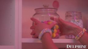 Sneaky Paige Owens and Donny Sins at blowjob movie