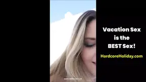Hot beach bunnies fuck on vacation