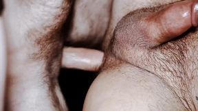 Uncut Stepdaddy Fucking Bearded Hunk Bareback at Cruising Club