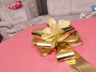 This Oriental floozy will remember this Christmas for the rest of her life