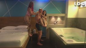 Strong Male Lifts Adriana Rose Sensual Lifting Lesbian Kissing Play
