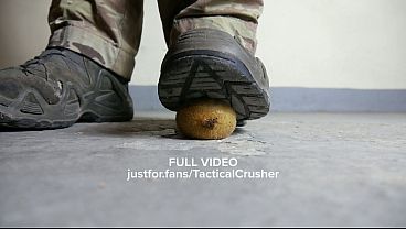 Trashed Combat Boots vs Kiwi