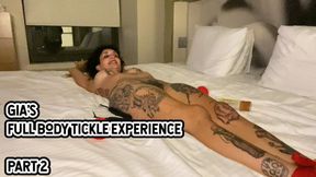 GIA’S FULL BODY TICKLE EXPERIENCE - PART 2