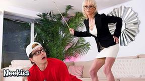 ”Naughty Gilf Jacy's College Girl Groupsex”