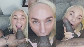 kim cums is a blonde milf slut that loves sucking your dick!
