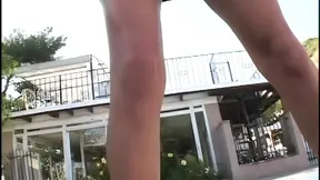 Blondie wants a black man's cock in her ass and gets creampied