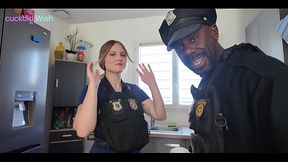 Police Colleague never fuck ... SFW version