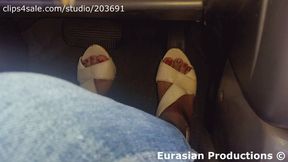 288 - Bea driving Nissan