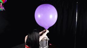 Nina's Multiple Helium Balloon Popping Cam 2 HD (1920x1080)