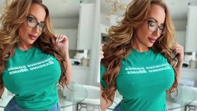 Busty Blonde Stepmom’s Creamy Passion in a Wild Rush