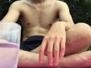 [Sex Olympics held! ] A Japanese idol who has sex training with a fuck buddy in a park in Tokyo!