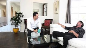 Jana Hicks Makes Her Cucked Husband Watch Her Get a Big Cock Facial Cumshot