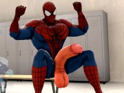 Spiderman Hyper Muscle Cock Growth
