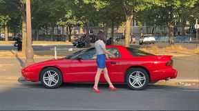 Driving: Paris Tour in Pontiac Firebird | Blaze Natalie