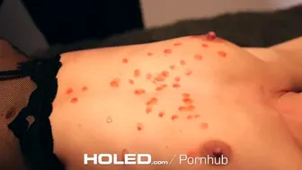 Sultry Marley Brinx Gets Anal Creampie After Hot Candle Wax Tease