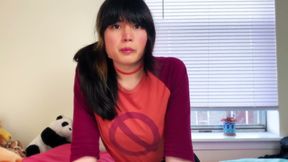 Trans Tsundere: bully femdom JOI