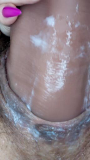 Stuffed, Stretched &amp; Fucking Destroyed - 12 Inches Made My Hole Gape and Cream   Clip 1