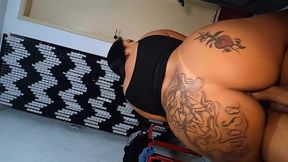 hot wife in the living room!