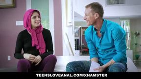 Religious Teen Anal Fucked in Hijab