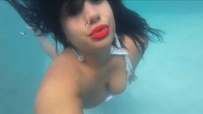 Underwater in the pool JUN 29