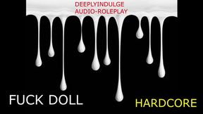 Pleasure Dom degrades fuckdoll in hardcore punishing ASMR scene