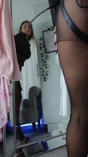 🎥 NEW - Dancing turned Degrading : Beta boy strap on JOI