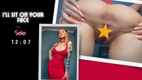 I&#039;ll sit on your face. As punishment, your stepmother sits on your face and squirts. Big close-ups. Marlene Moore