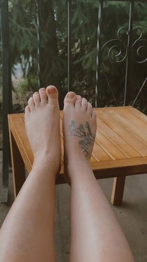 You’re favorite small feet queen